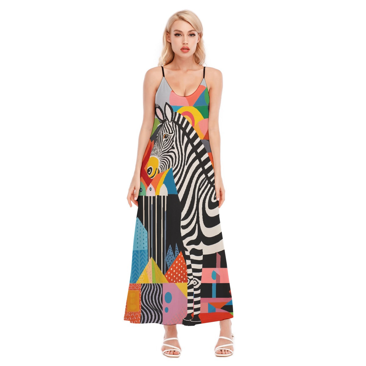 All-Over Print Women's Sling Dress