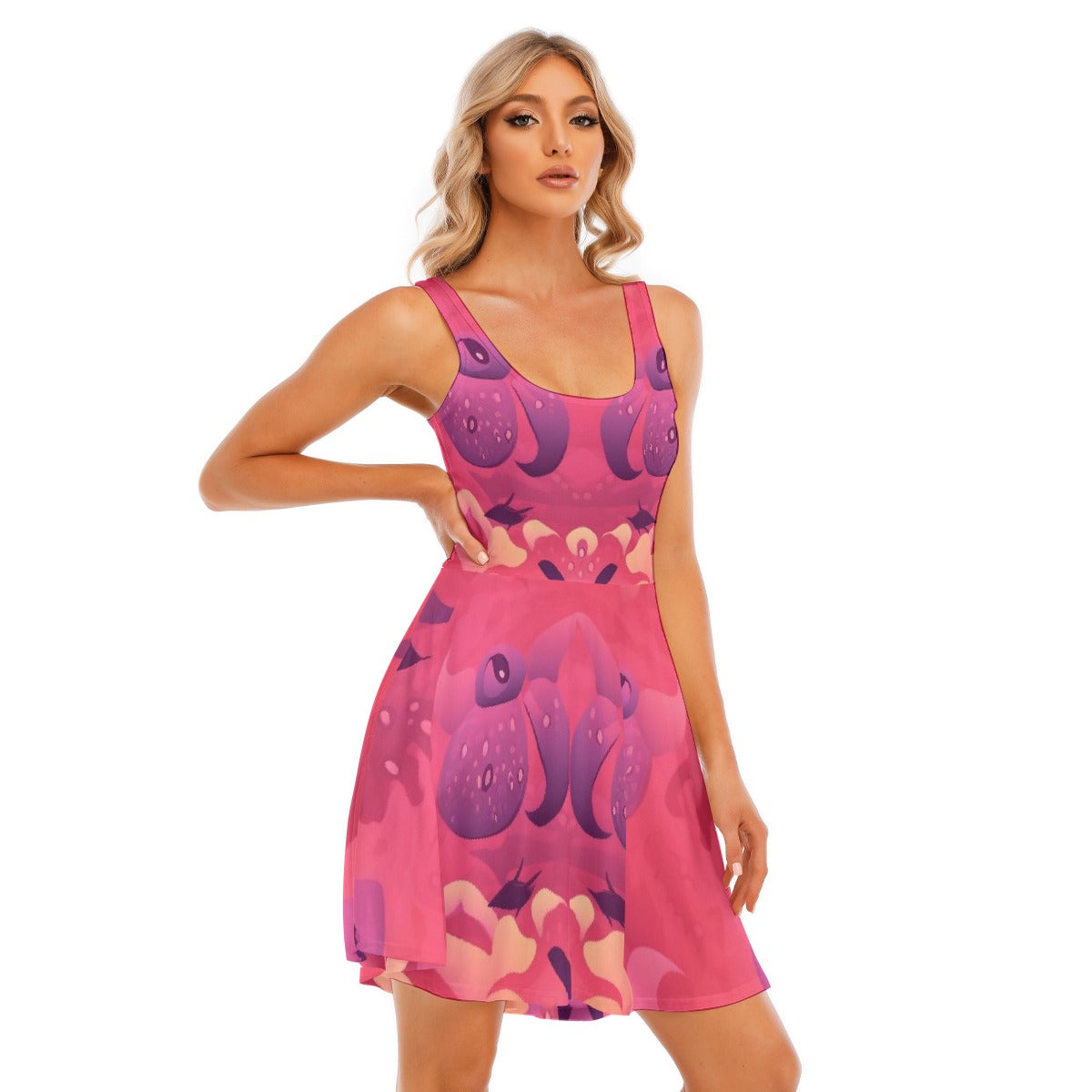 All-Over Print Women's Tank Vest Dress