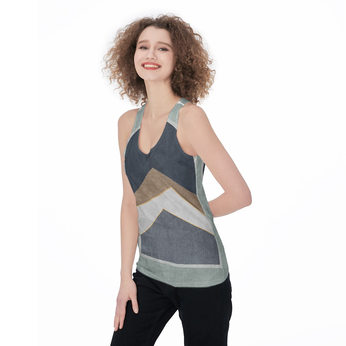 All-Over Print Women's Racerback Tank Top