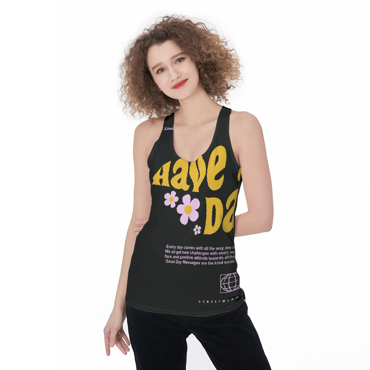 All-Over Print Women's Racerback Tank Top