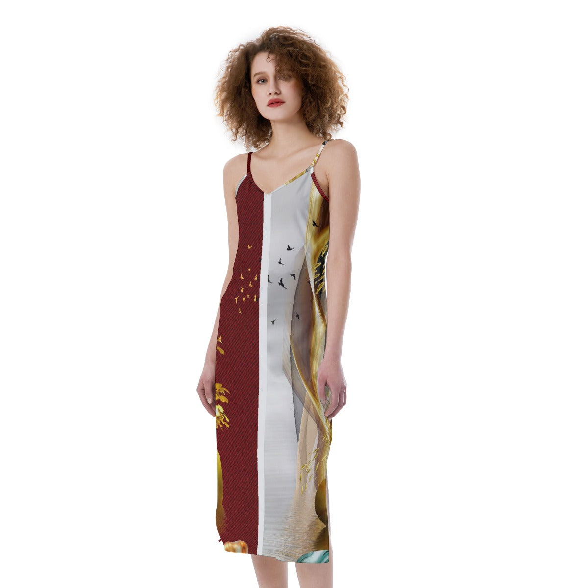 All-Over Print Women's Cami Dress