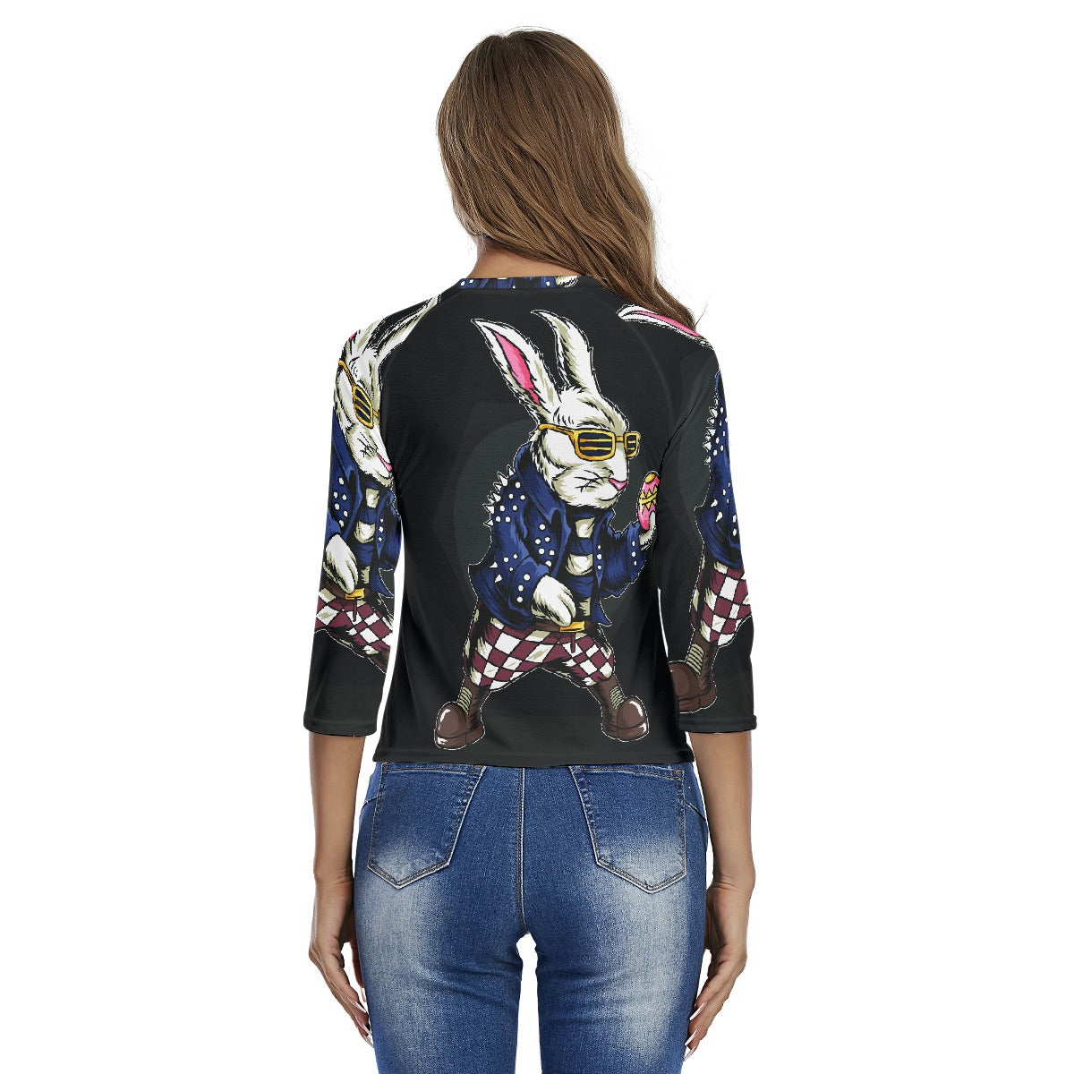 All-Over Print Women's Raglan Sleeves T-shirts