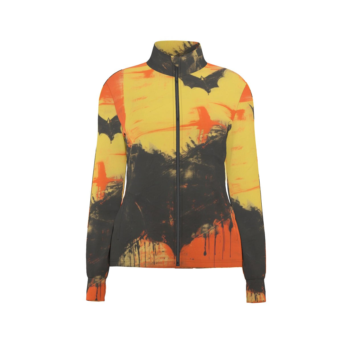 All-Over Print Women's Long Sleeve Thumbhole Jacket