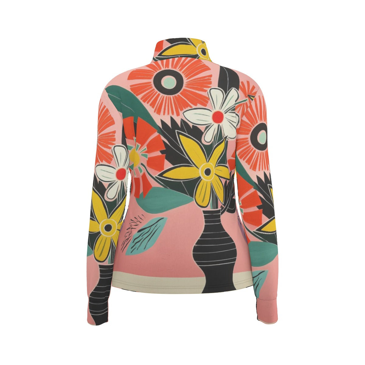 All-Over Print Women's Long Sleeve Thumbhole Jacket