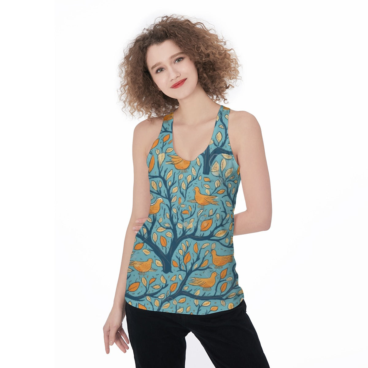 All-Over Print Women's Racerback Tank Top