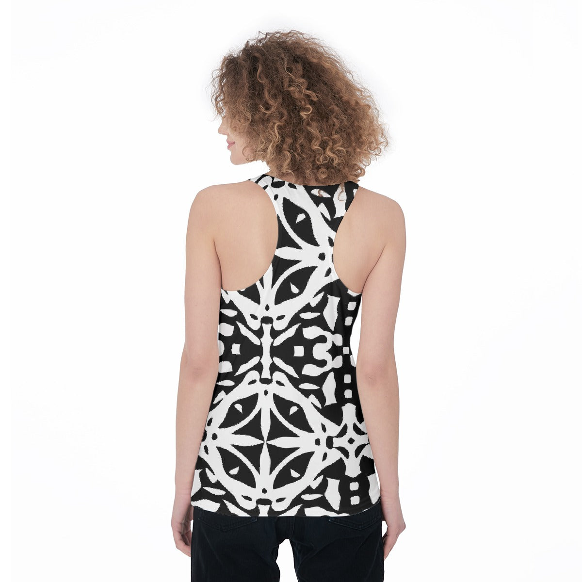 All-Over Print Women's Racerback Tank Top
