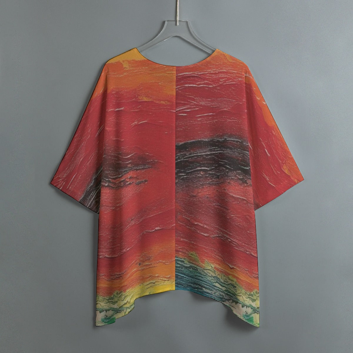 All-Over Print Women's Bat Sleeve Shirt