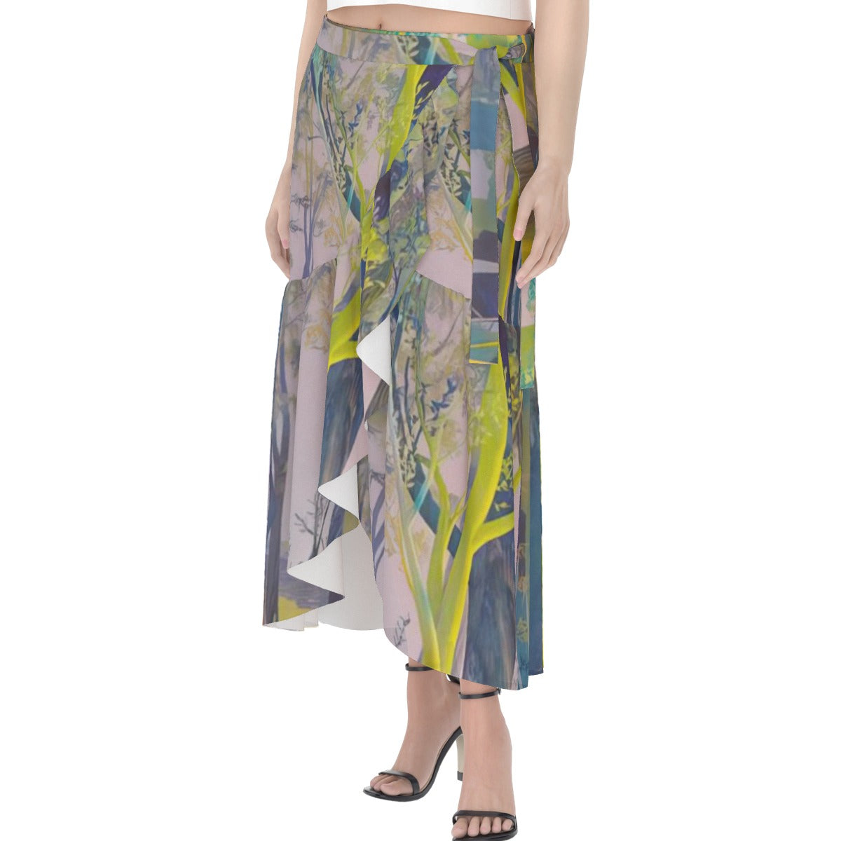 All-Over Print Women's Wrap Skirt