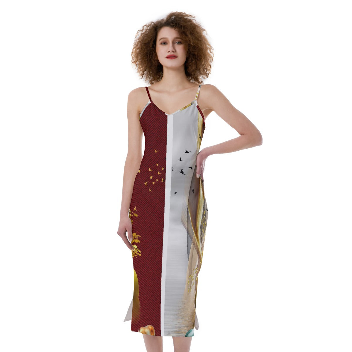 All-Over Print Women's Cami Dress