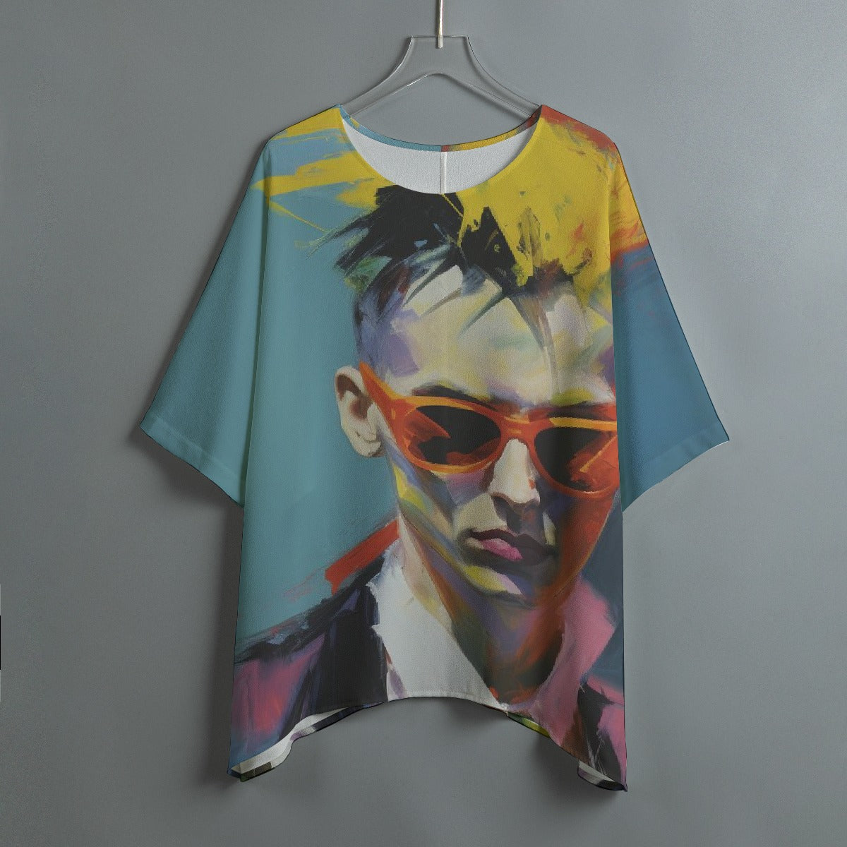 All-Over Print Women's Bat Sleeve Shirt