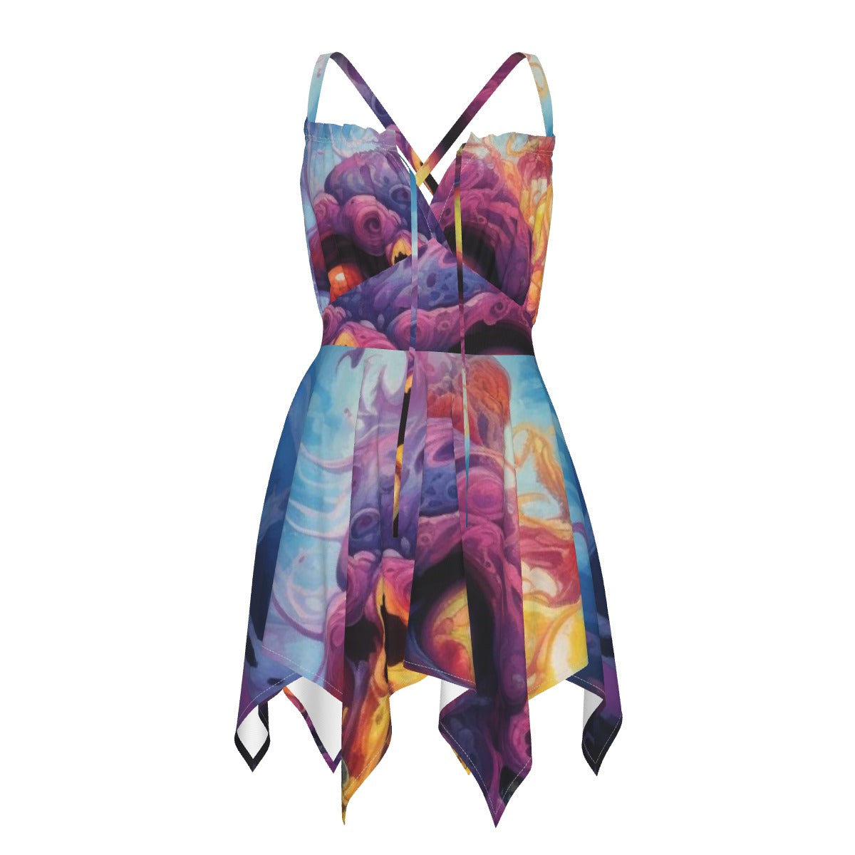 All-Over Print Women's Slip Dress