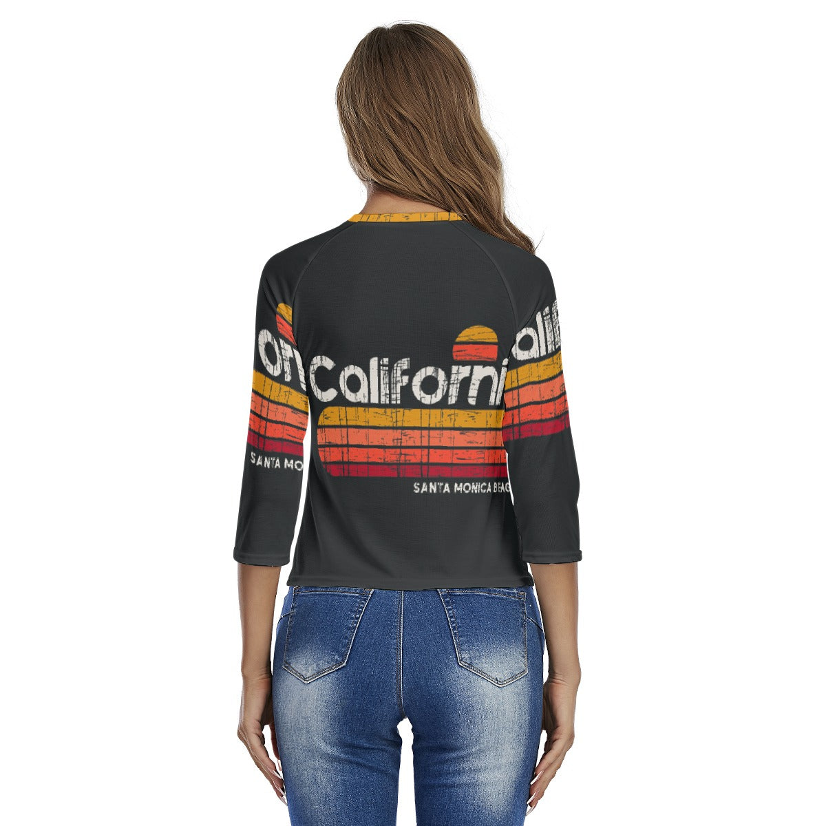 All-Over Print Women's Raglan Sleeves T-shirts