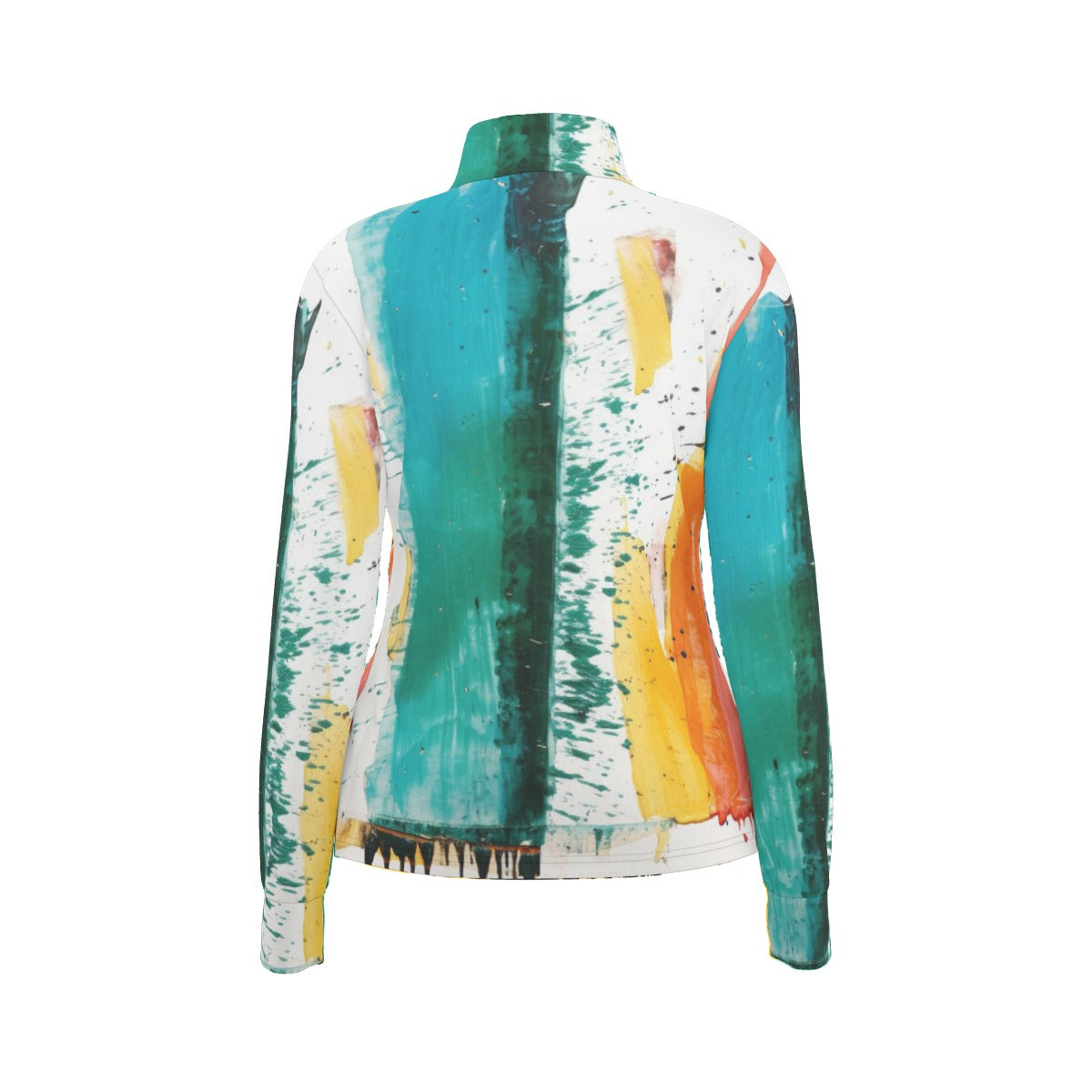 All-Over Print Women's Long Sleeve Thumbhole Jacket