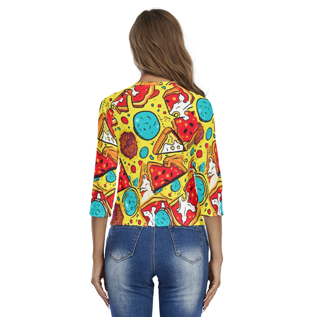 All-Over Print Women's Raglan Sleeves T-shirts