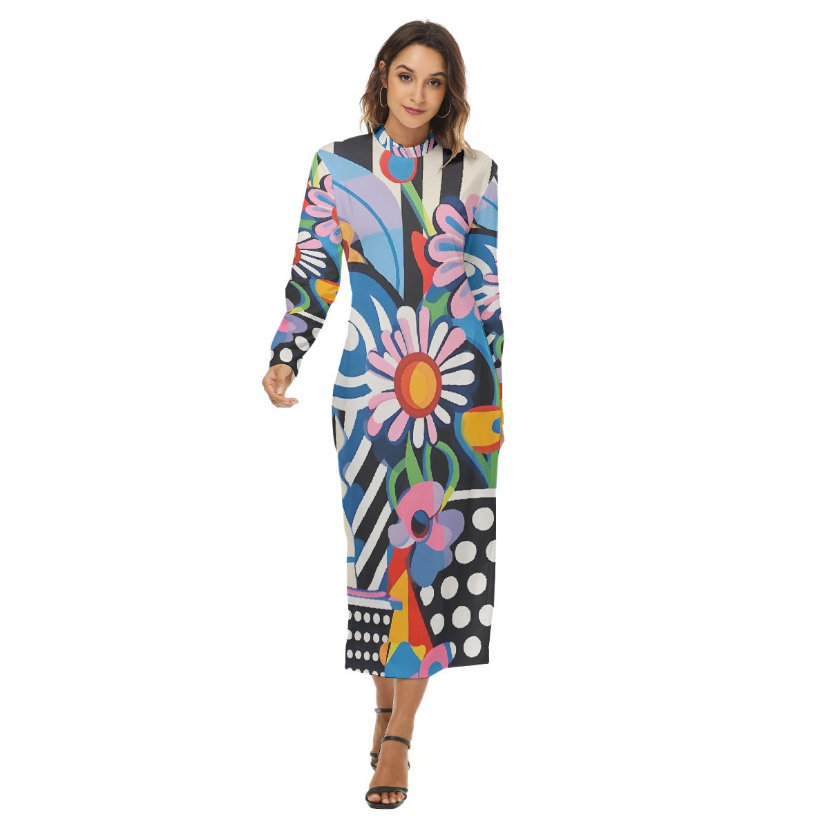 All-Over Print Women's Hip Dress