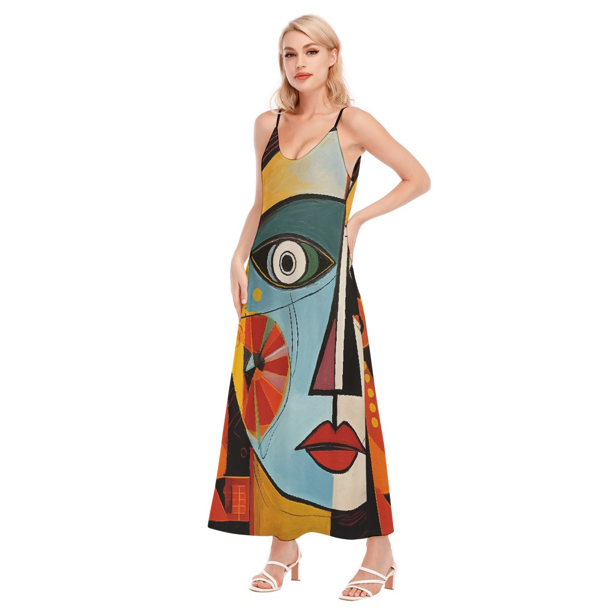 All-Over Print Women's Sling Dress