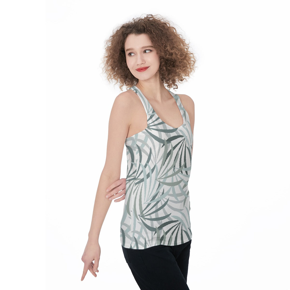 All-Over Print Women's Racerback Tank Top