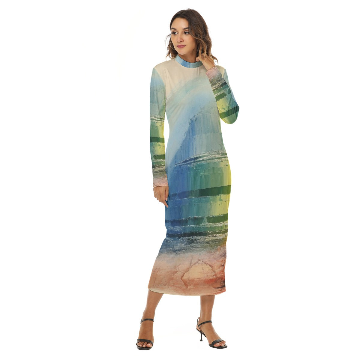 All-Over Print Women's Hip Dress