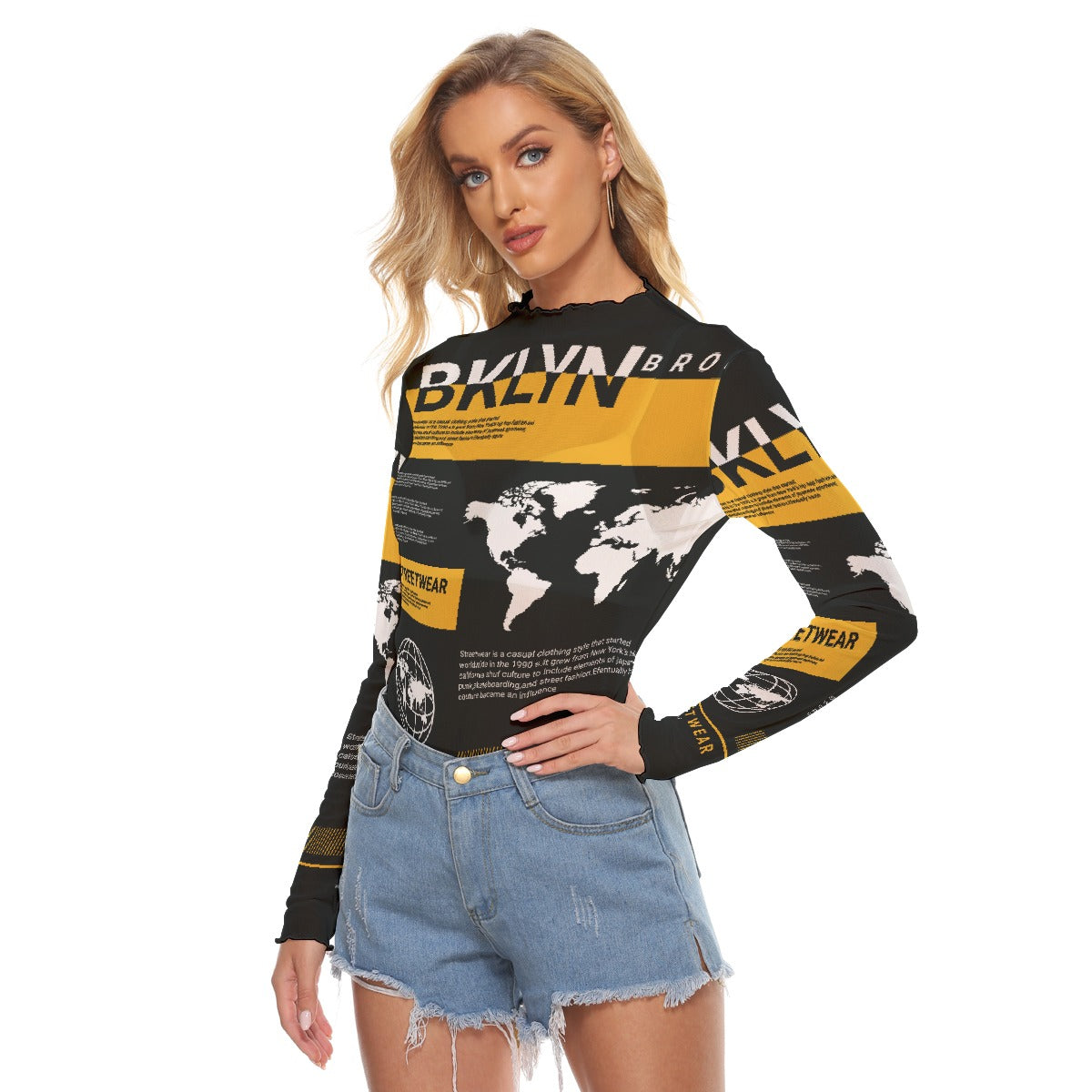 All-Over Print Women's Mesh T-shirt
