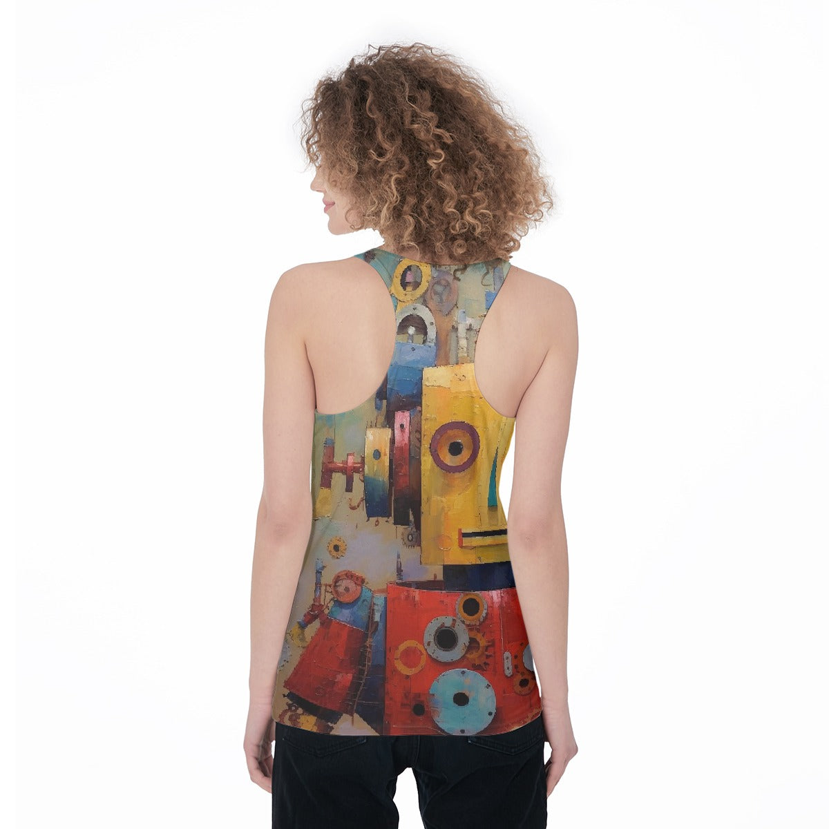 All-Over Print Women's Racerback Tank Top