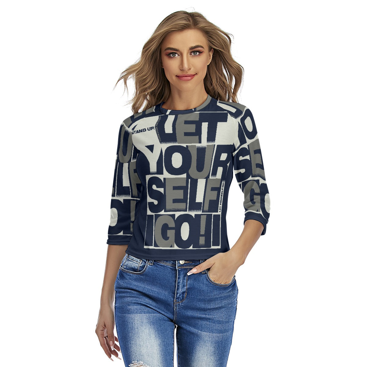 All-Over Print Women's Raglan Sleeves T-shirts