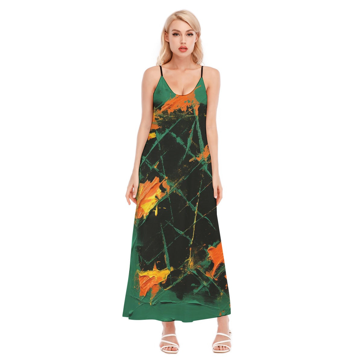 All-Over Print Women's Sling Dress