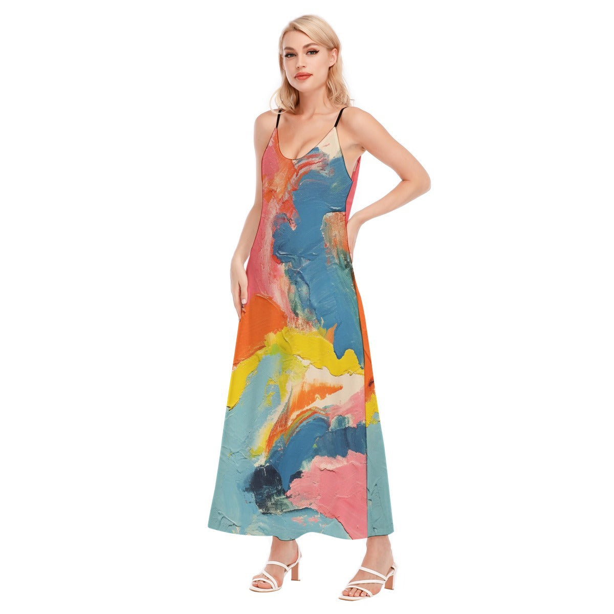 All-Over Print Women's Sling Dress