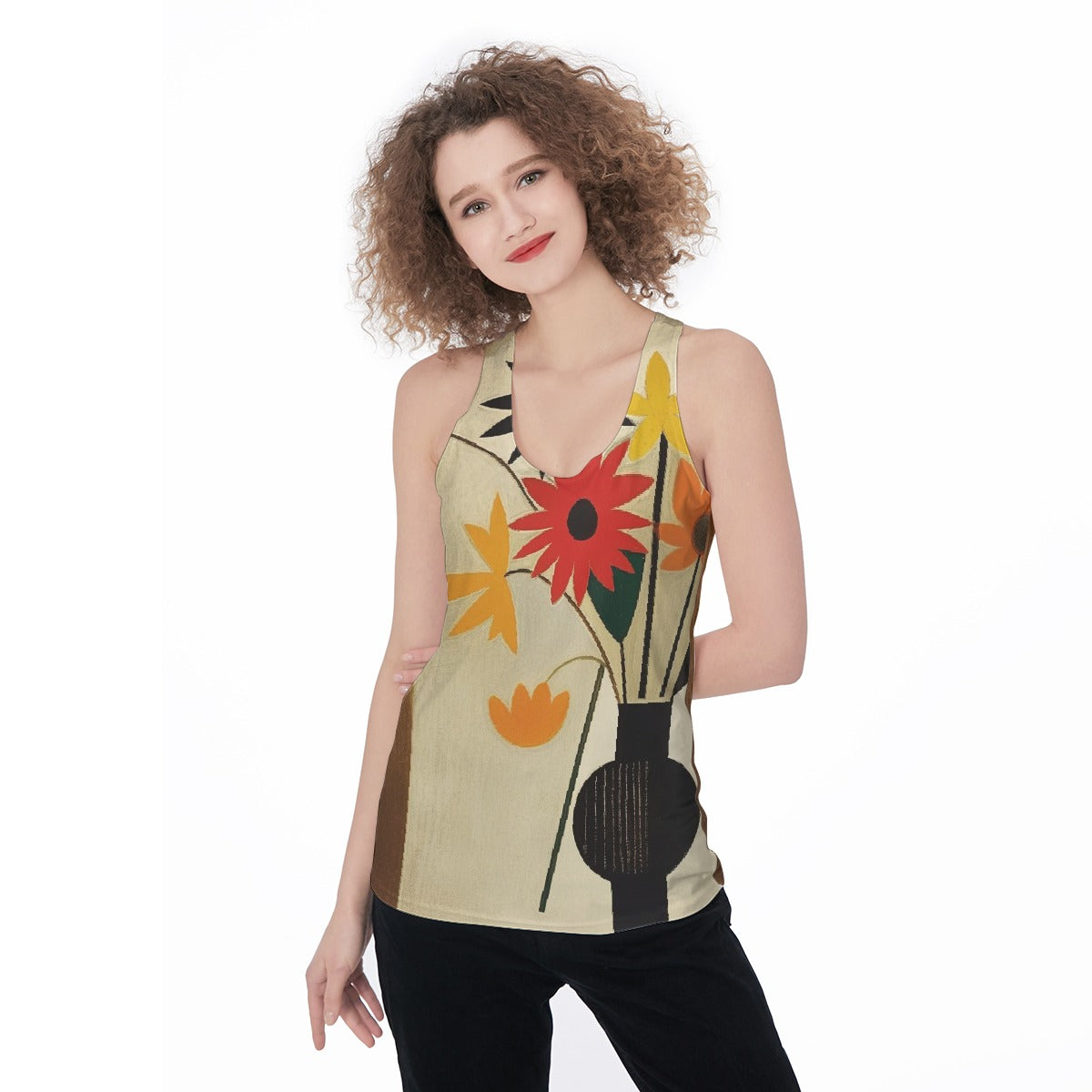 All-Over Print Women's Racerback Tank Top