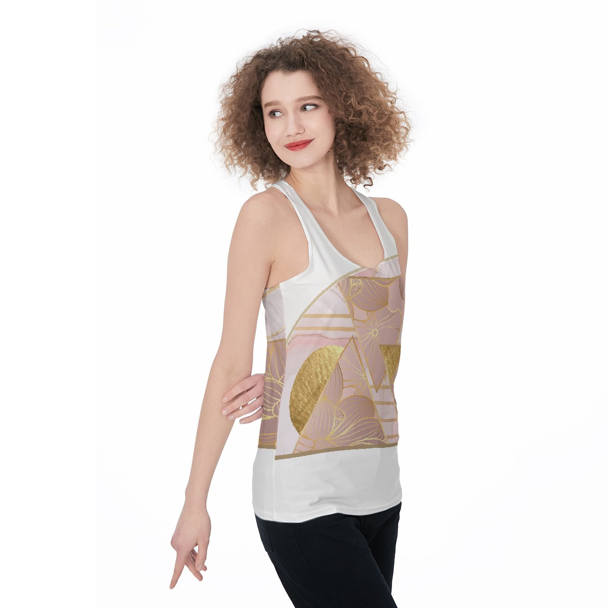 All-Over Print Women's Racerback Tank Top