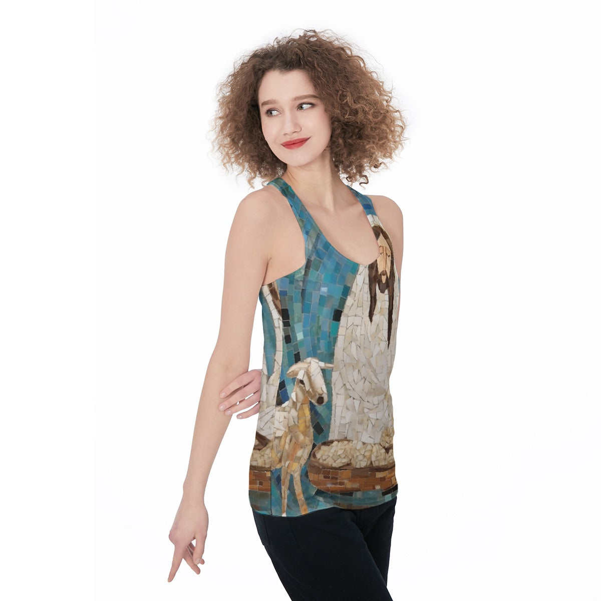 All-Over Print Women's Racerback Tank Top