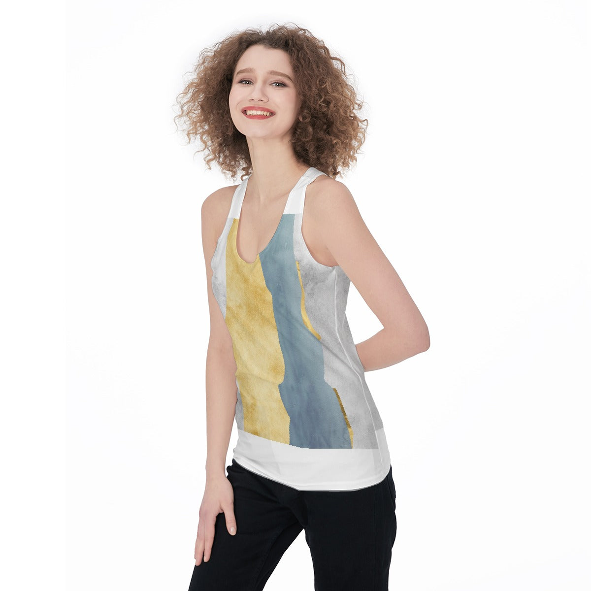 All-Over Print Women's Racerback Tank Top