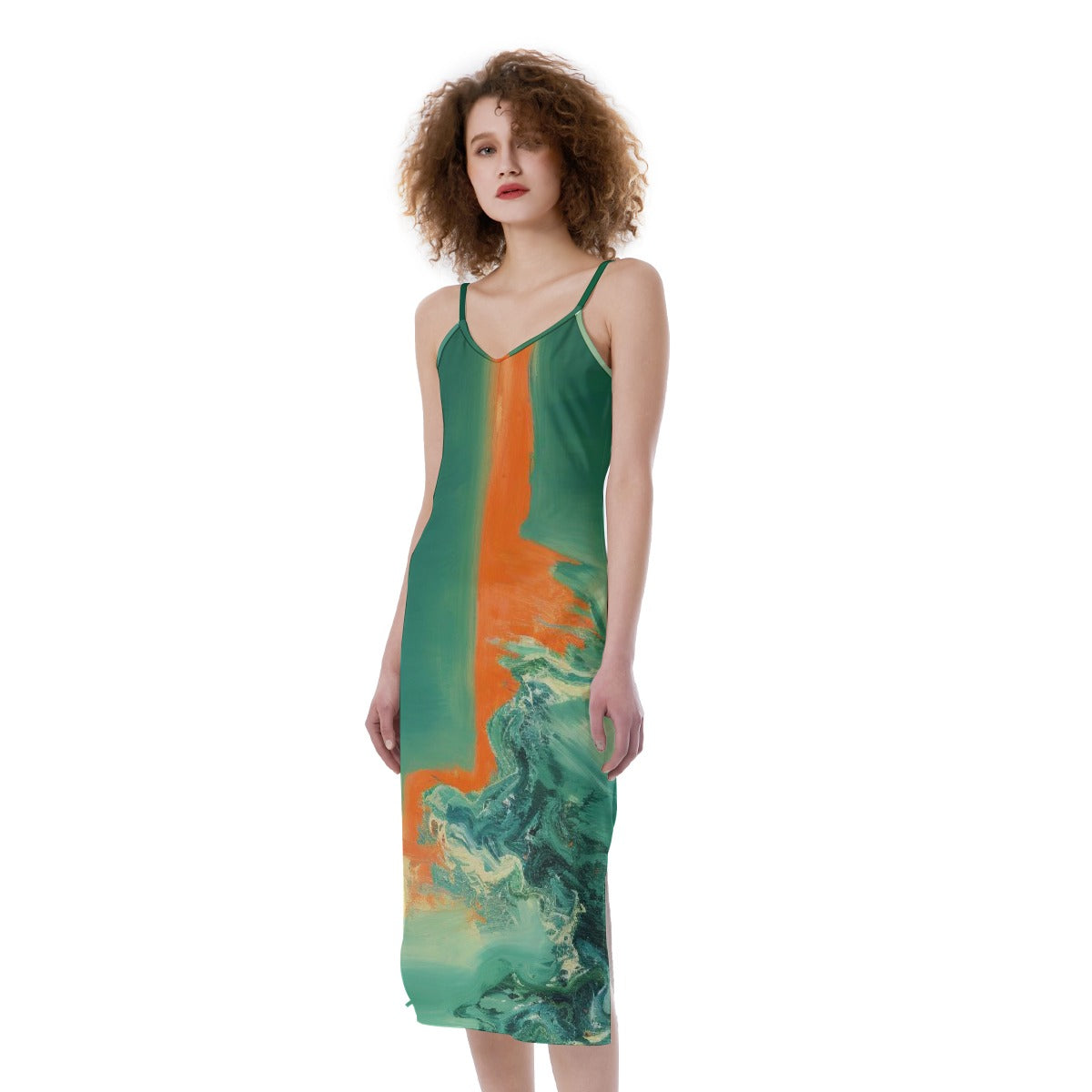 All-Over Print Women's Cami Dress