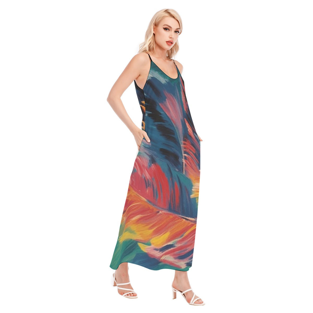 All-Over Print Women's Sling Dress