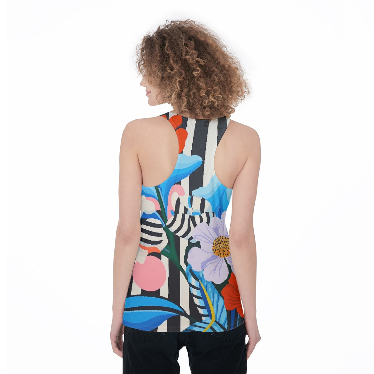 All-Over Print Women's Racerback Tank Top