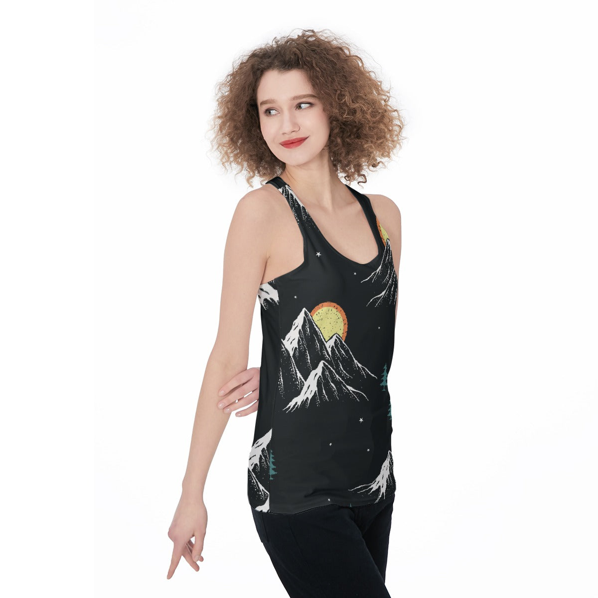 All-Over Print Women's Racerback Tank Top