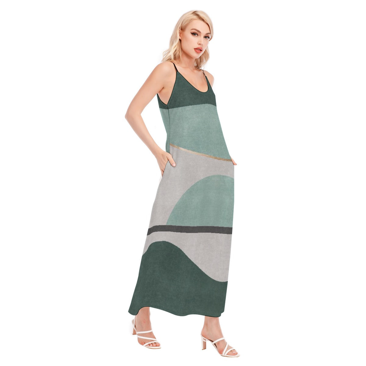 All-Over Print Women's Sling Dress