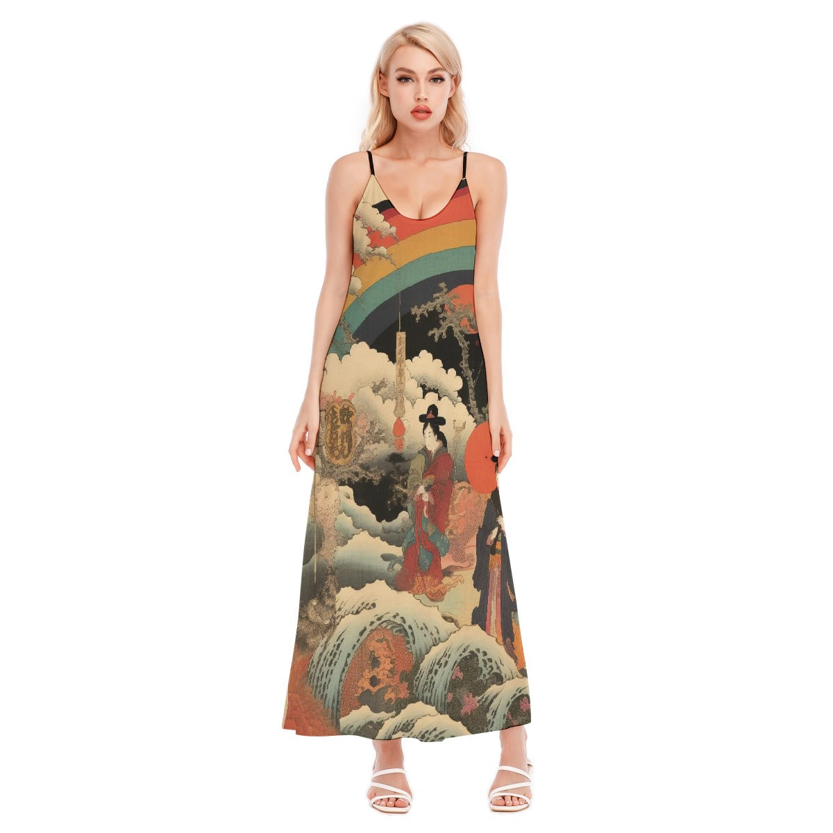 All-Over Print Women's Sling Dress