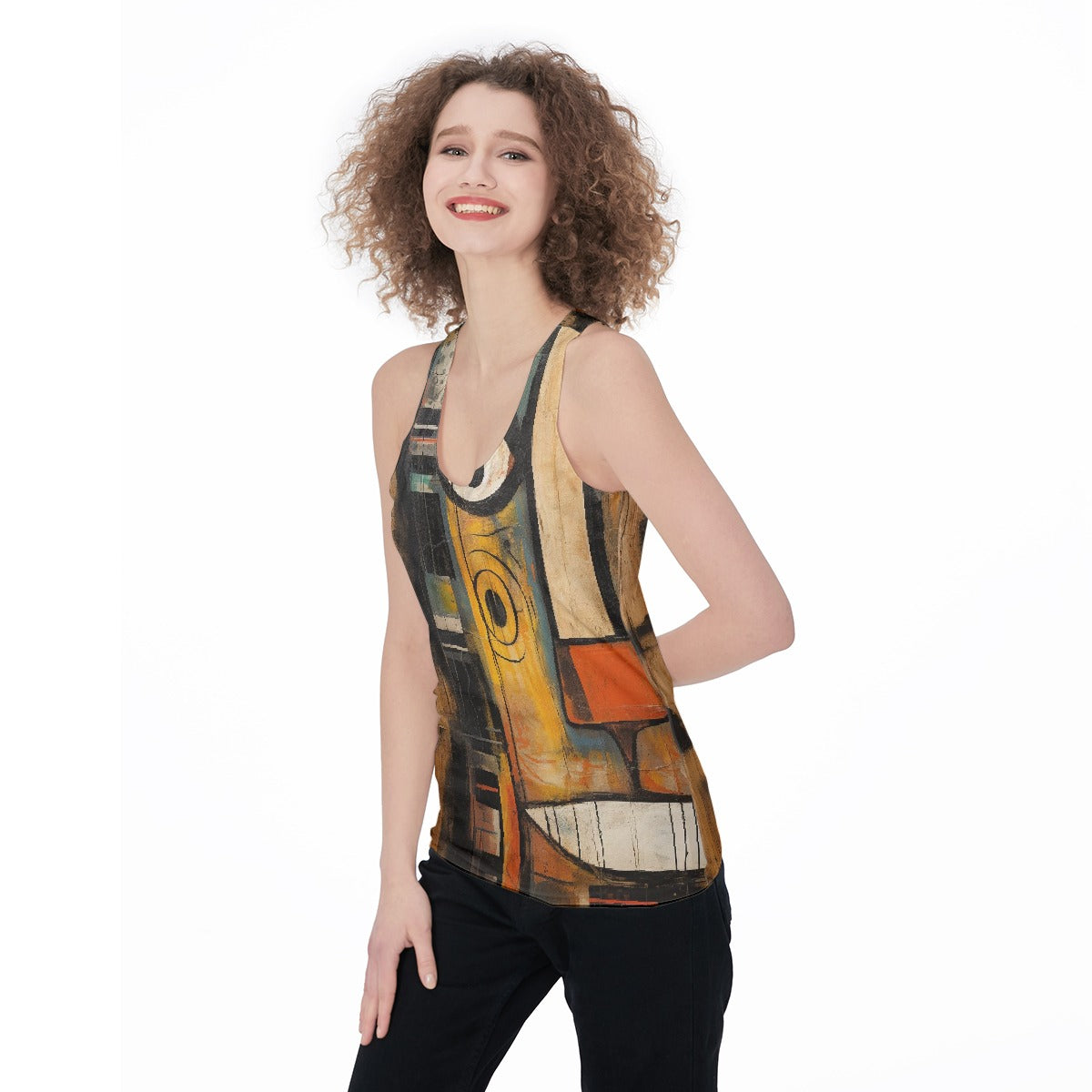 All-Over Print Women's Racerback Tank Top
