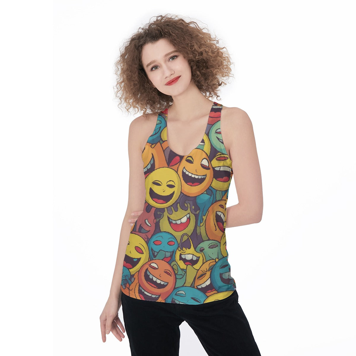 All-Over Print Women's Racerback Tank Top