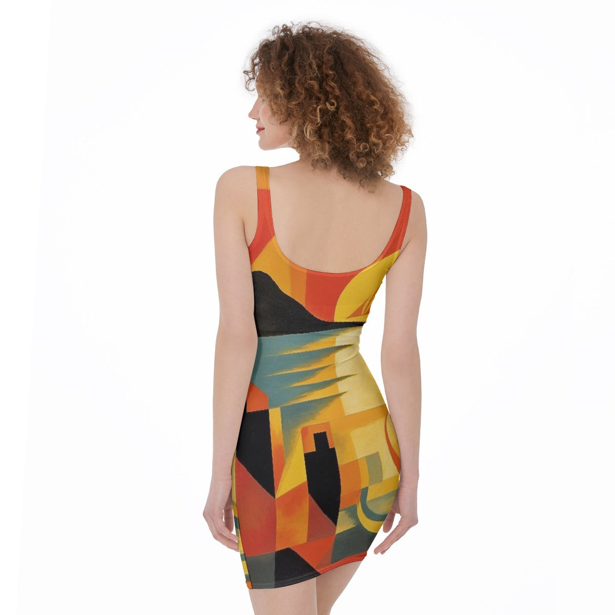 All-Over Print Women's Bodycon Dress