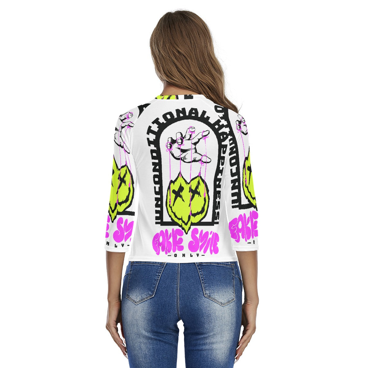 All-Over Print Women's Raglan Sleeves T-shirts