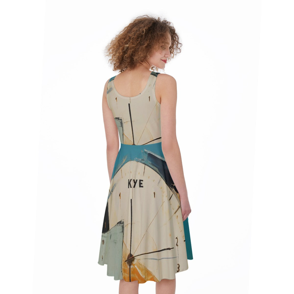 All-Over Print Women's Sleeveless Dress