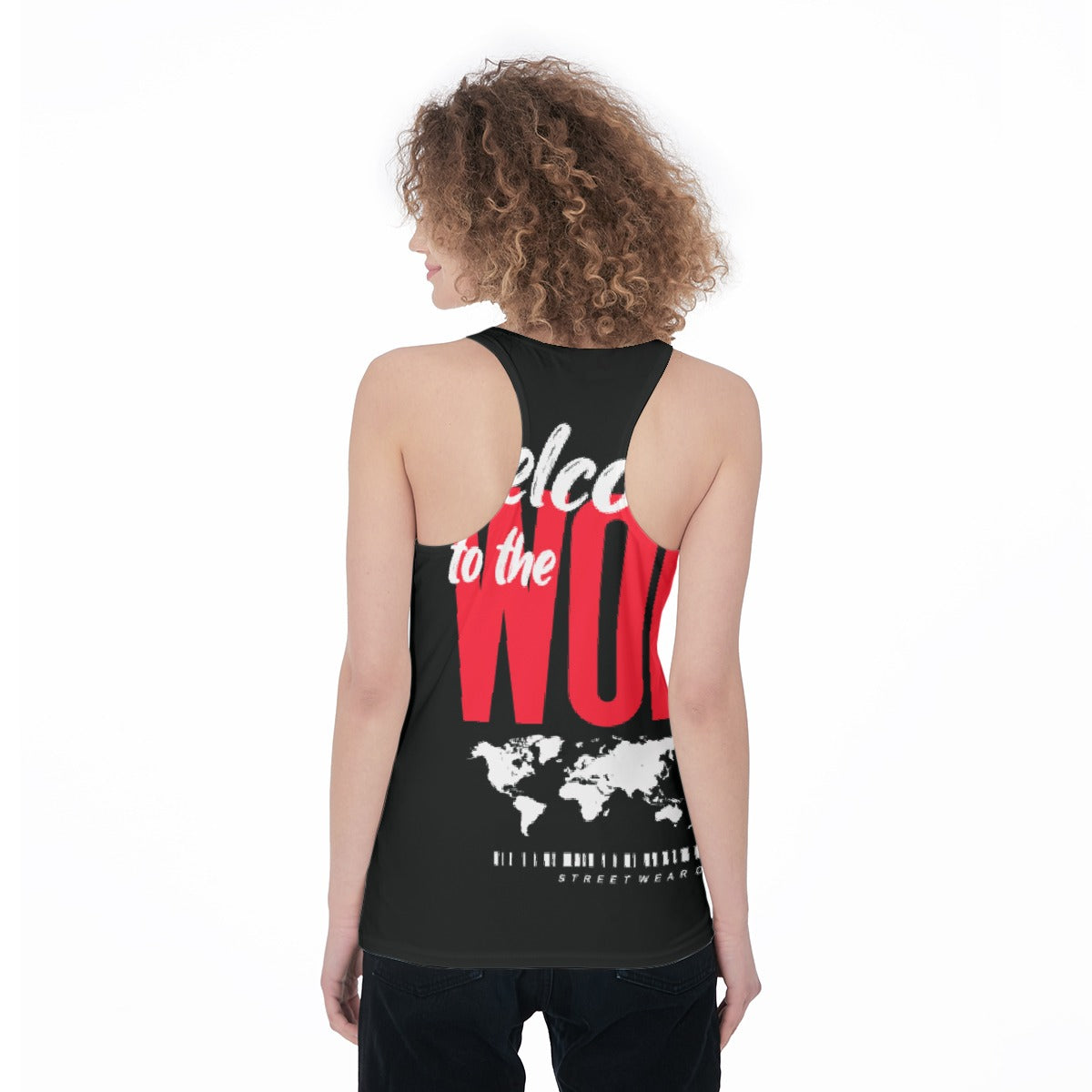 All-Over Print Women's Racerback Tank Top