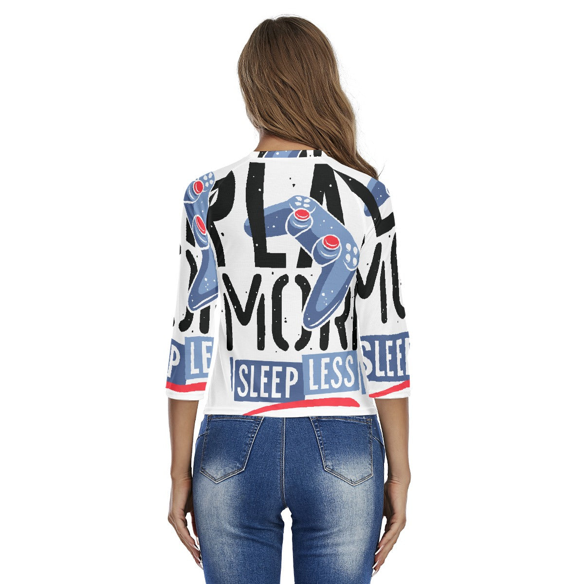 All-Over Print Women's Raglan Sleeves T-shirts