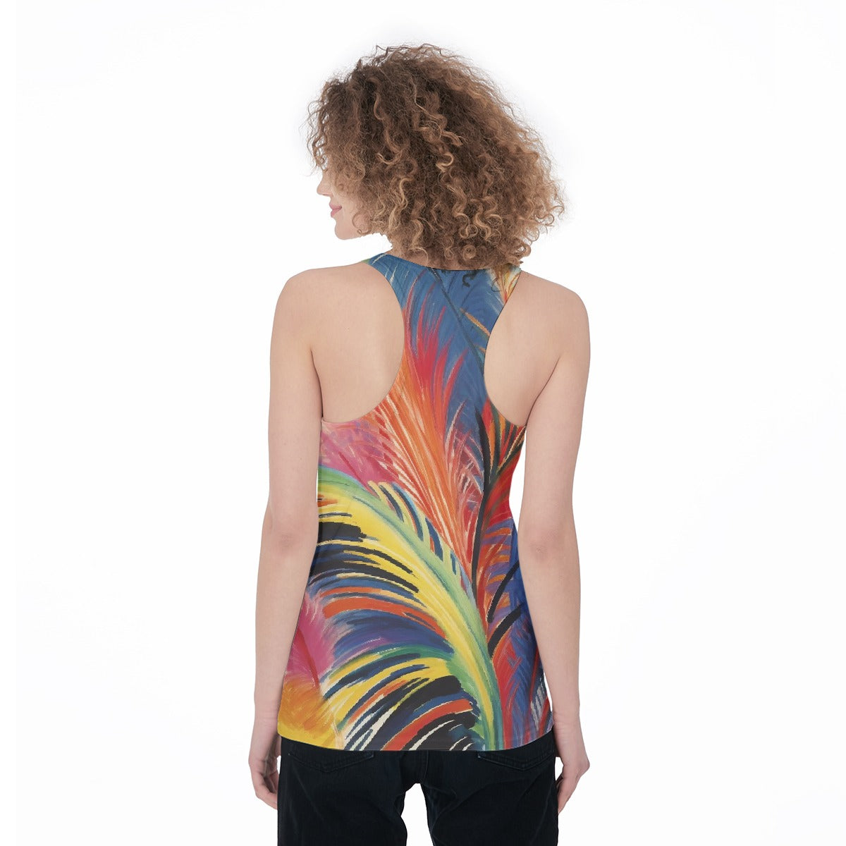 All-Over Print Women's Racerback Tank Top