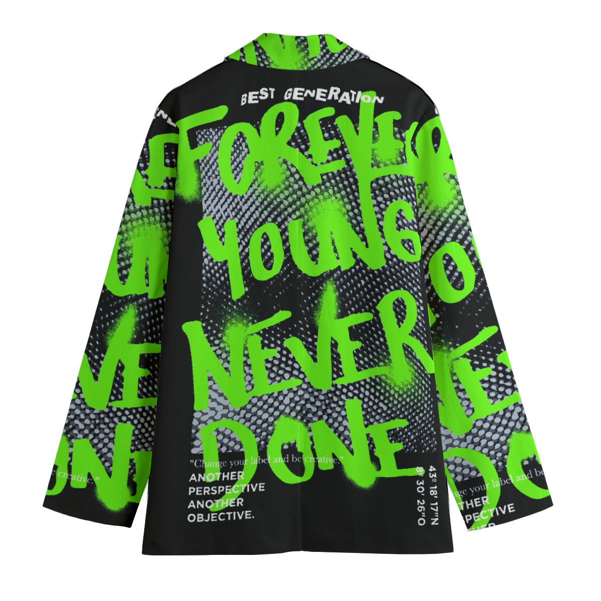 All-Over Print Women's Leisure Blazer