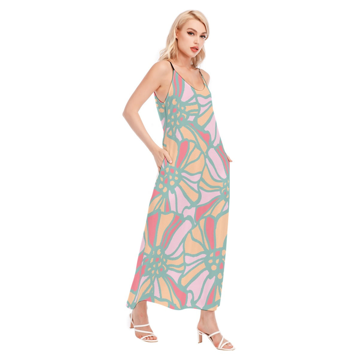 All-Over Print Women's Sling Dress