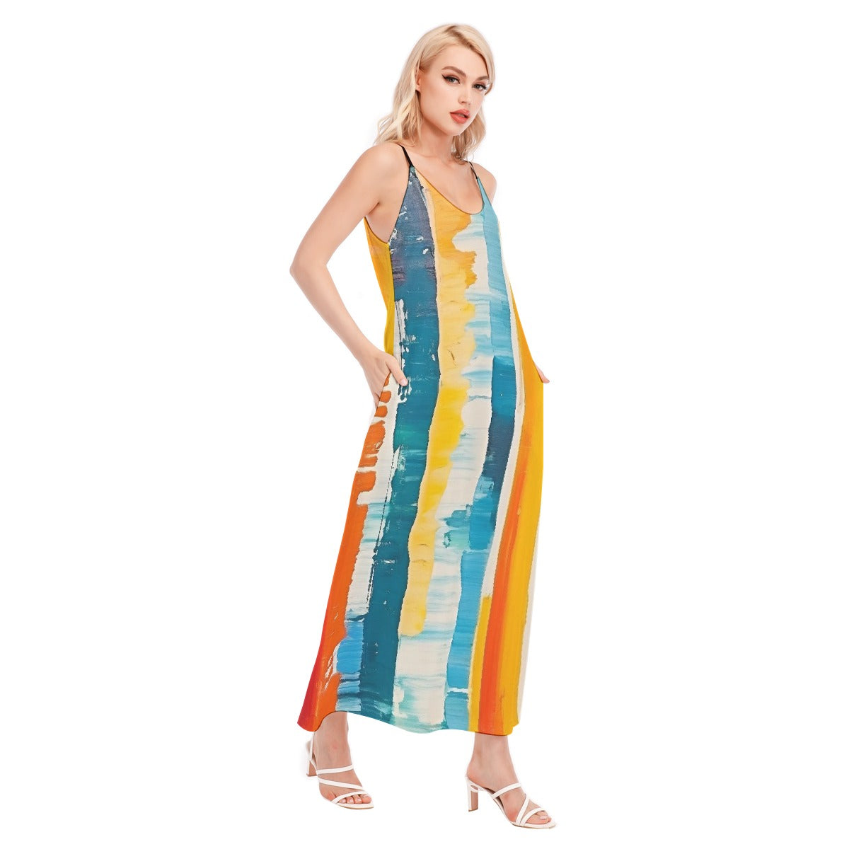 All-Over Print Women's Sling Dress