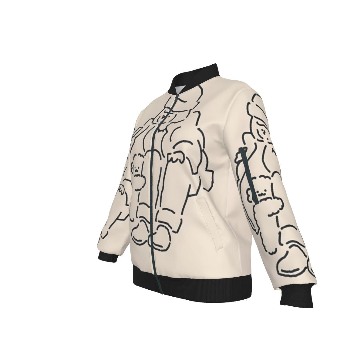 All-Over Print Women's Jacket