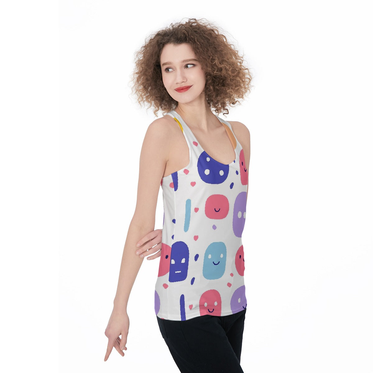 All-Over Print Women's Racerback Tank Top